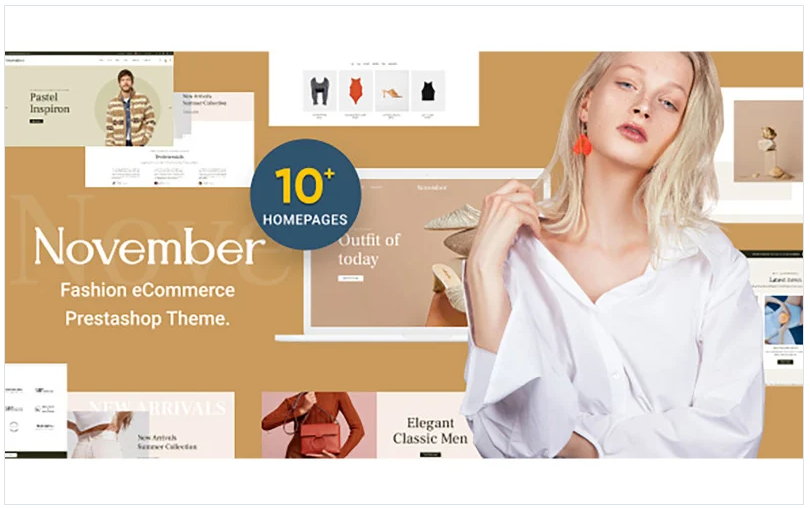 November Fashion Prestasop Template