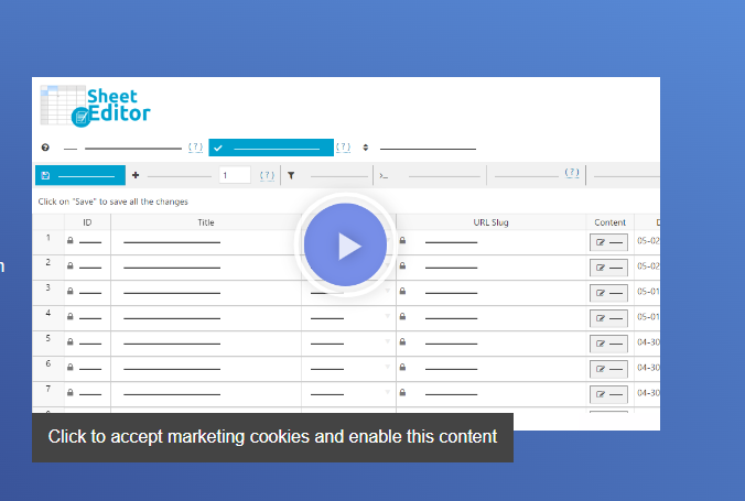 WP Sheet Editor – Automations