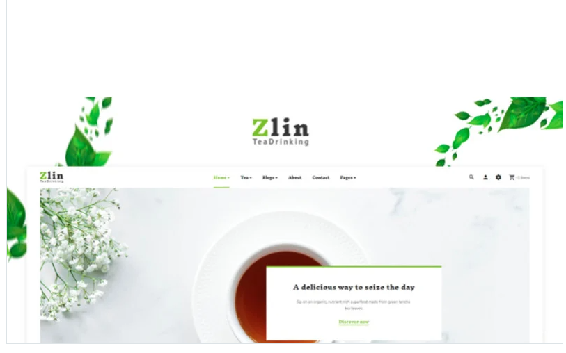 TM Zlin - Tea PrestaShop Theme