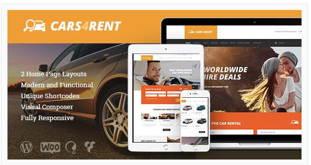 Product Image - Cars4Rent | Auto Rental & Taxi Service WordPress Theme + RTL 1.4.0