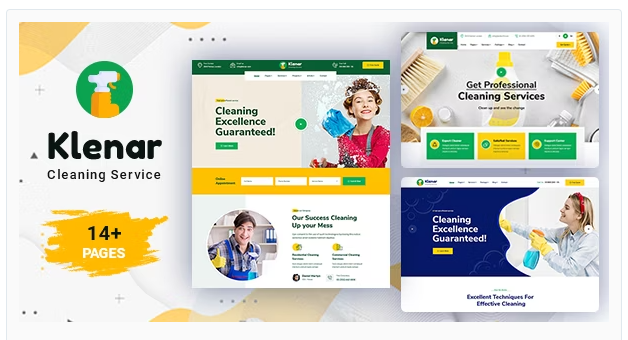 Product Image - Klenar – Cleaning Services WordPress Theme + RTL