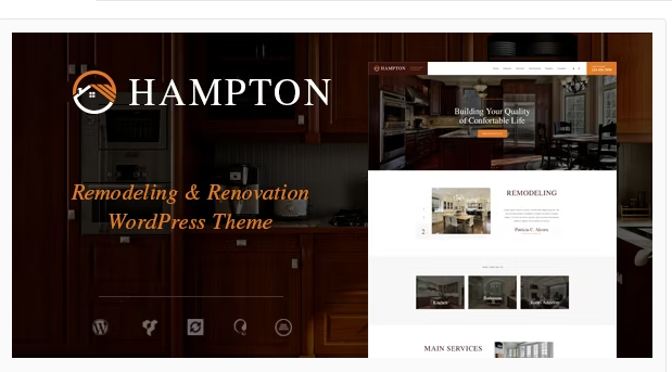 Hampton | Home Design and Renovation WordPress Theme