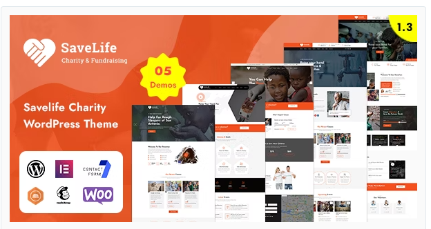 Product Image - Savelife – Charity & Donation WordPress