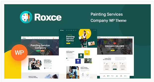 Roxce - Painting Services WordPress Theme