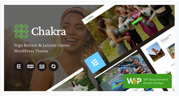 Chakra - Yoga Retreat & Leisure Center WordPress Theme 1.13