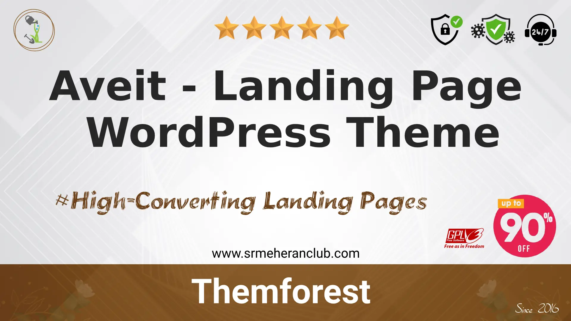 Aveit – Landing Page WordPress Theme — Theme by Themeforest
