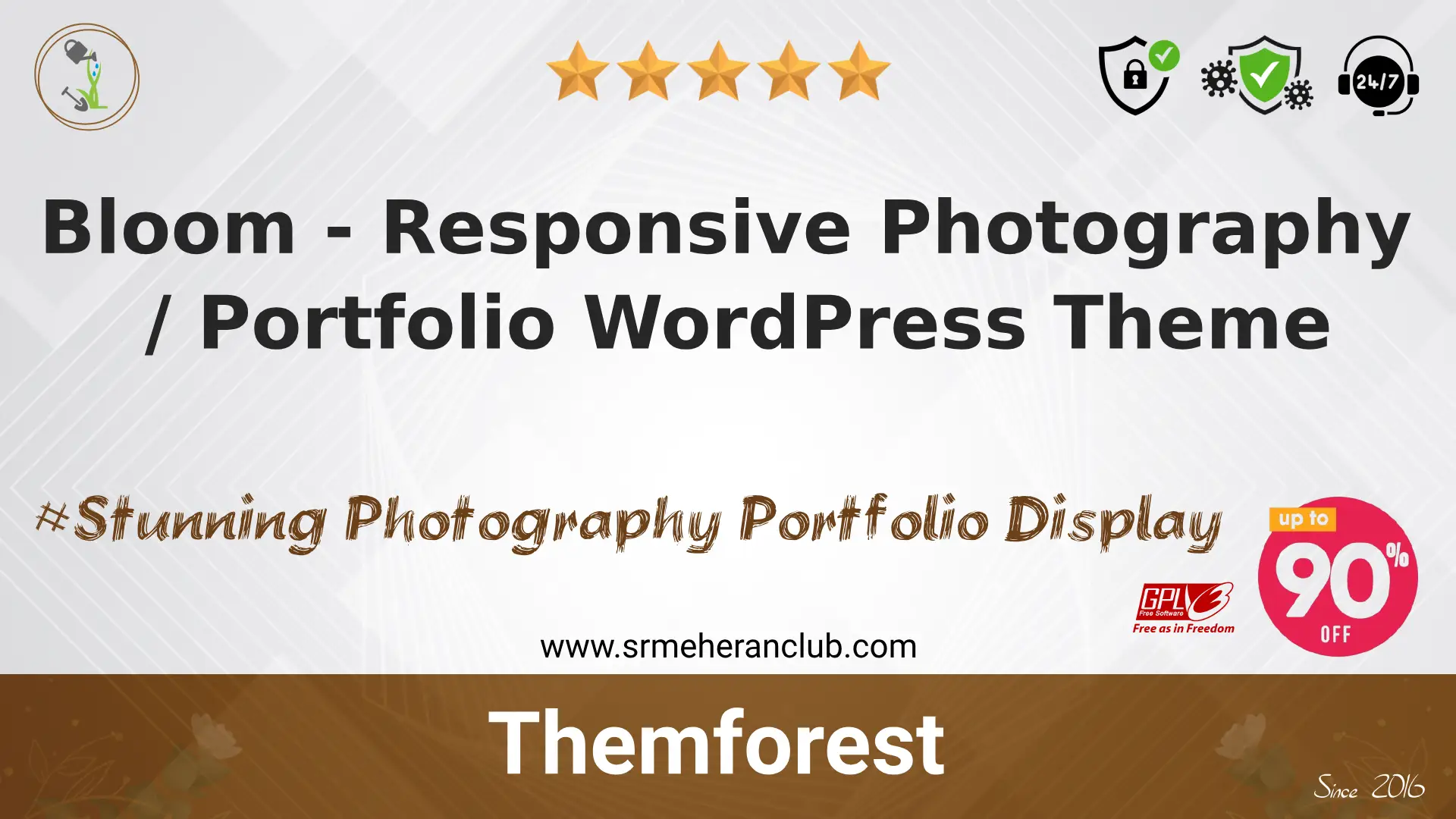 Bloom – Responsive Photography / Portfolio WordPress Theme — Theme by Themeforest