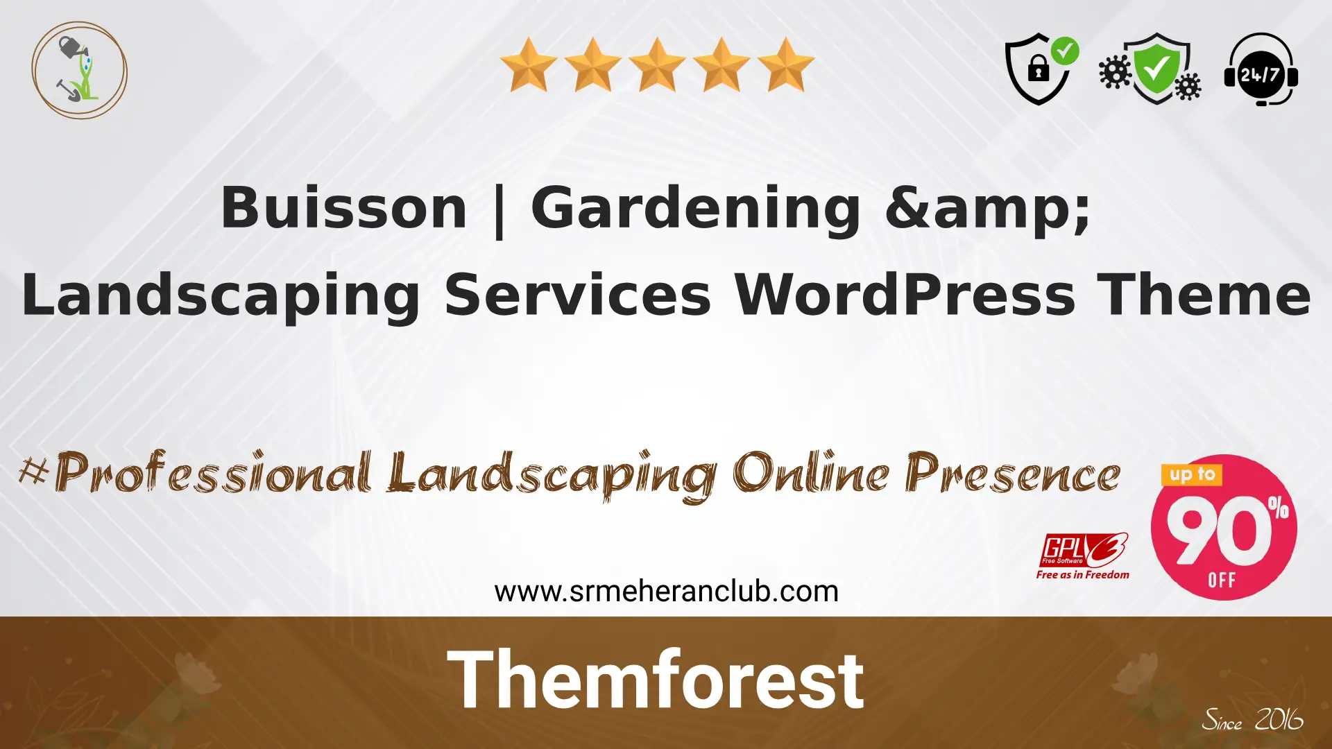 Buisson | Gardening & Landscaping Services WordPress Theme — Theme by Themeforest