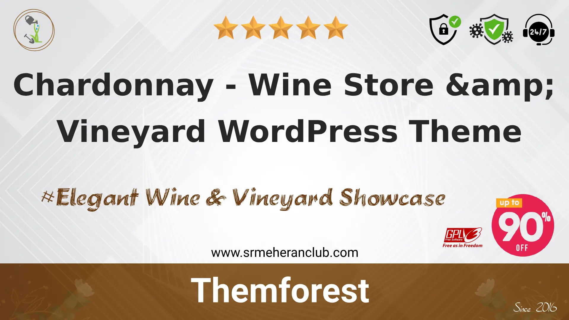 Chardonnay – Wine Store & Vineyard WordPress Theme — Theme by Themeforest