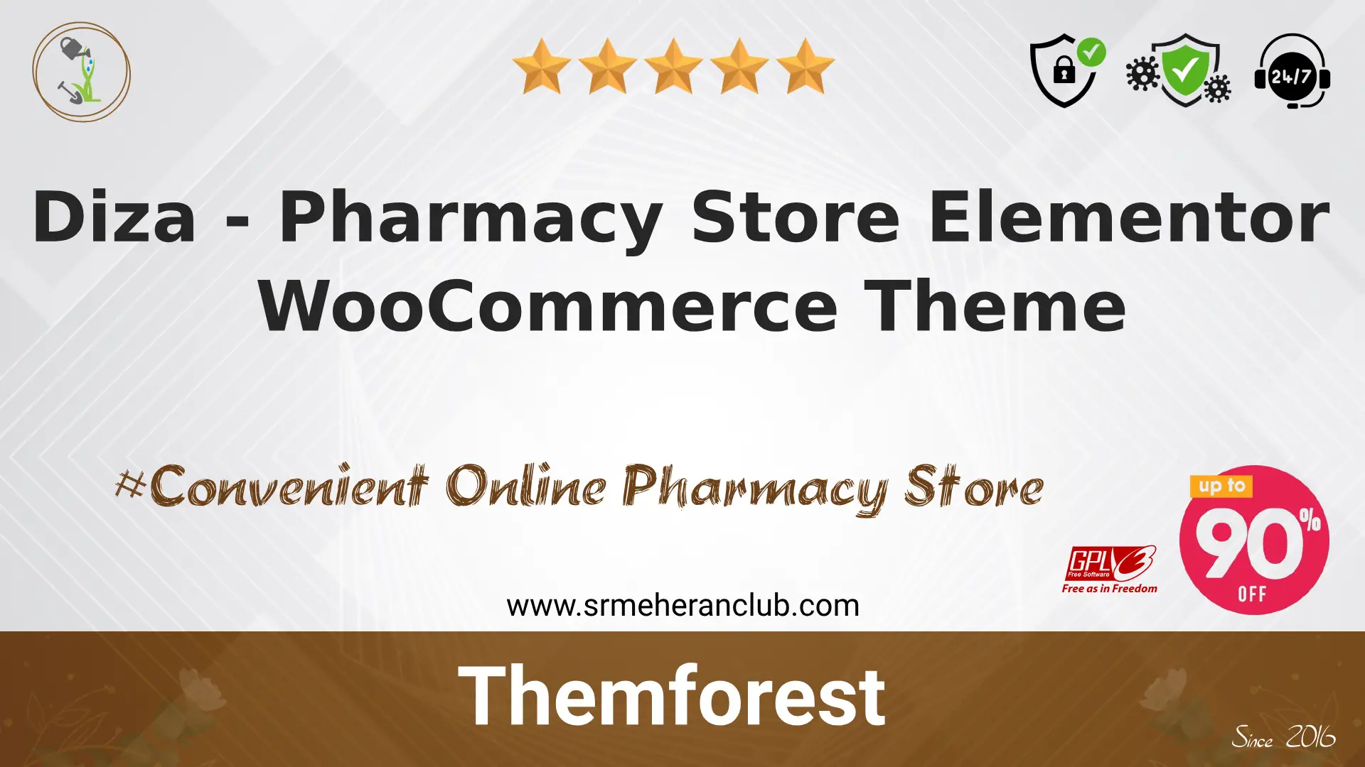 Diza – Pharmacy Store Elementor WooCommerce Theme — Theme by Themeforest