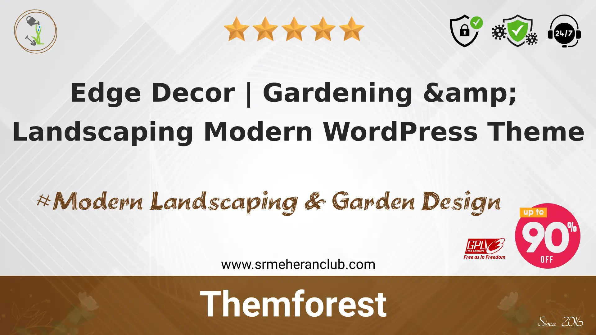 Edge Decor | Gardening & Landscaping Modern WordPress Theme