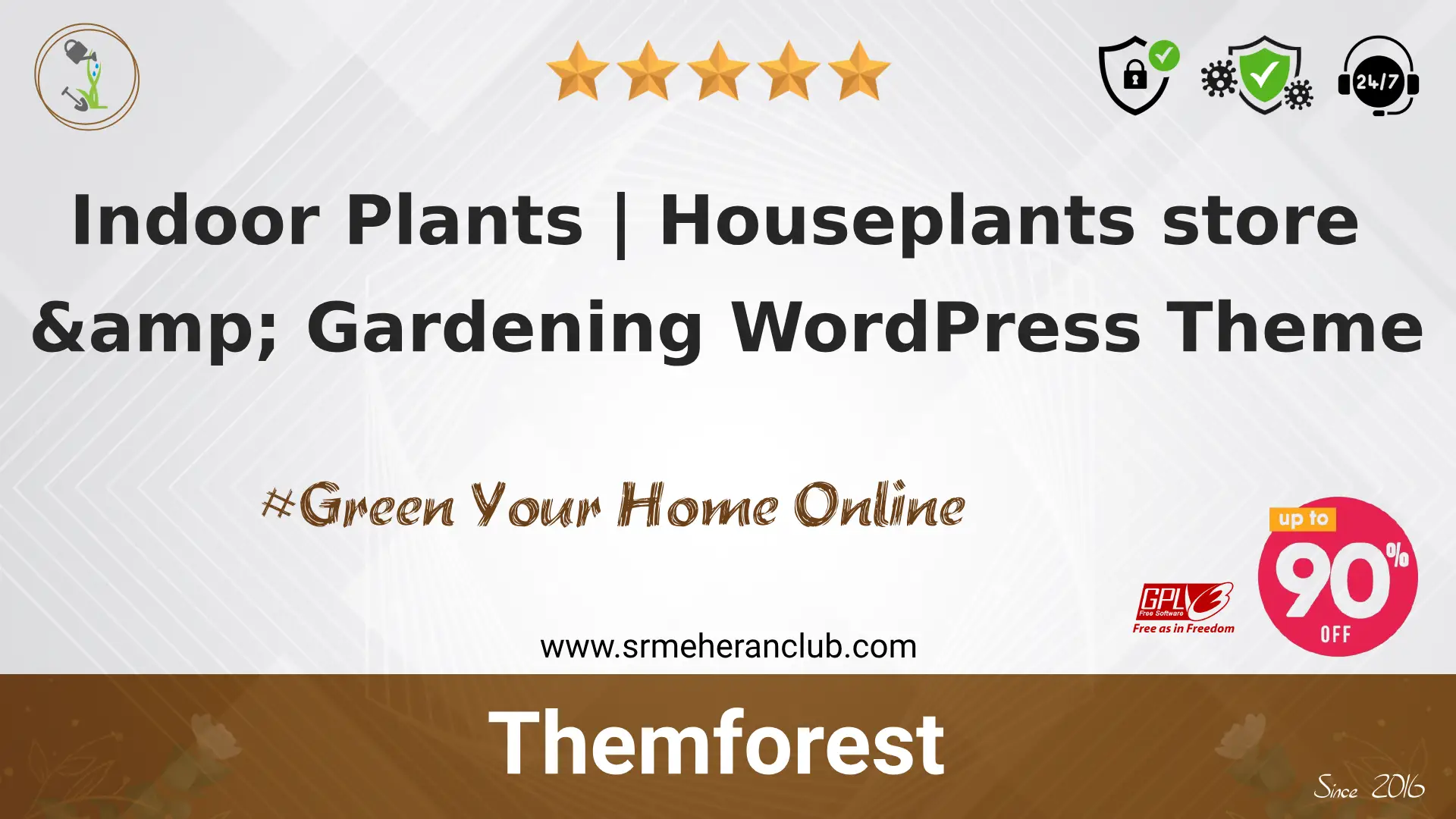 Indoor Plants | Houseplants store & Gardening WordPress Theme — Theme by Themeforest