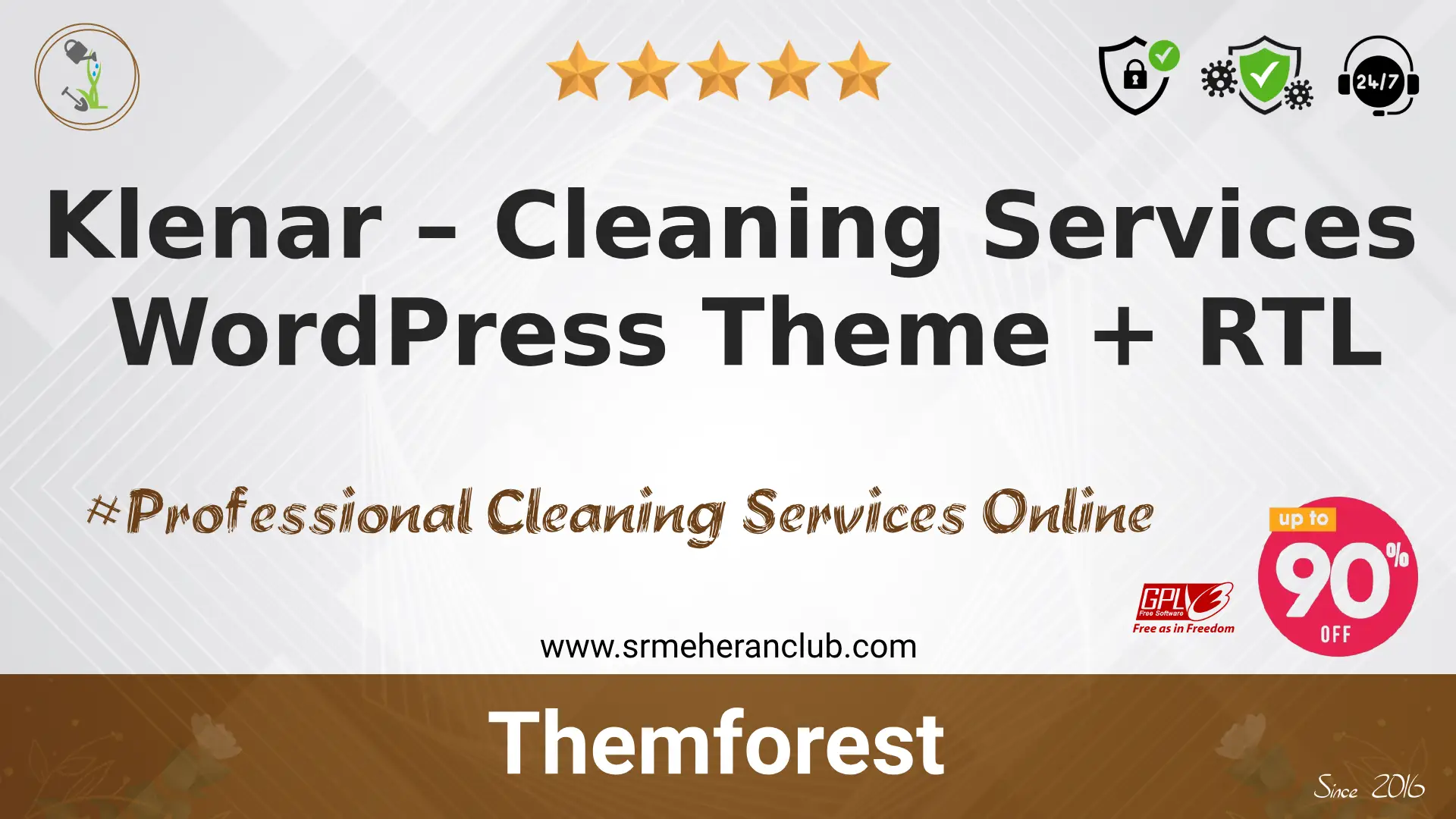 Klenar – Cleaning Services WordPress Theme + RTL — Theme by Themeforest