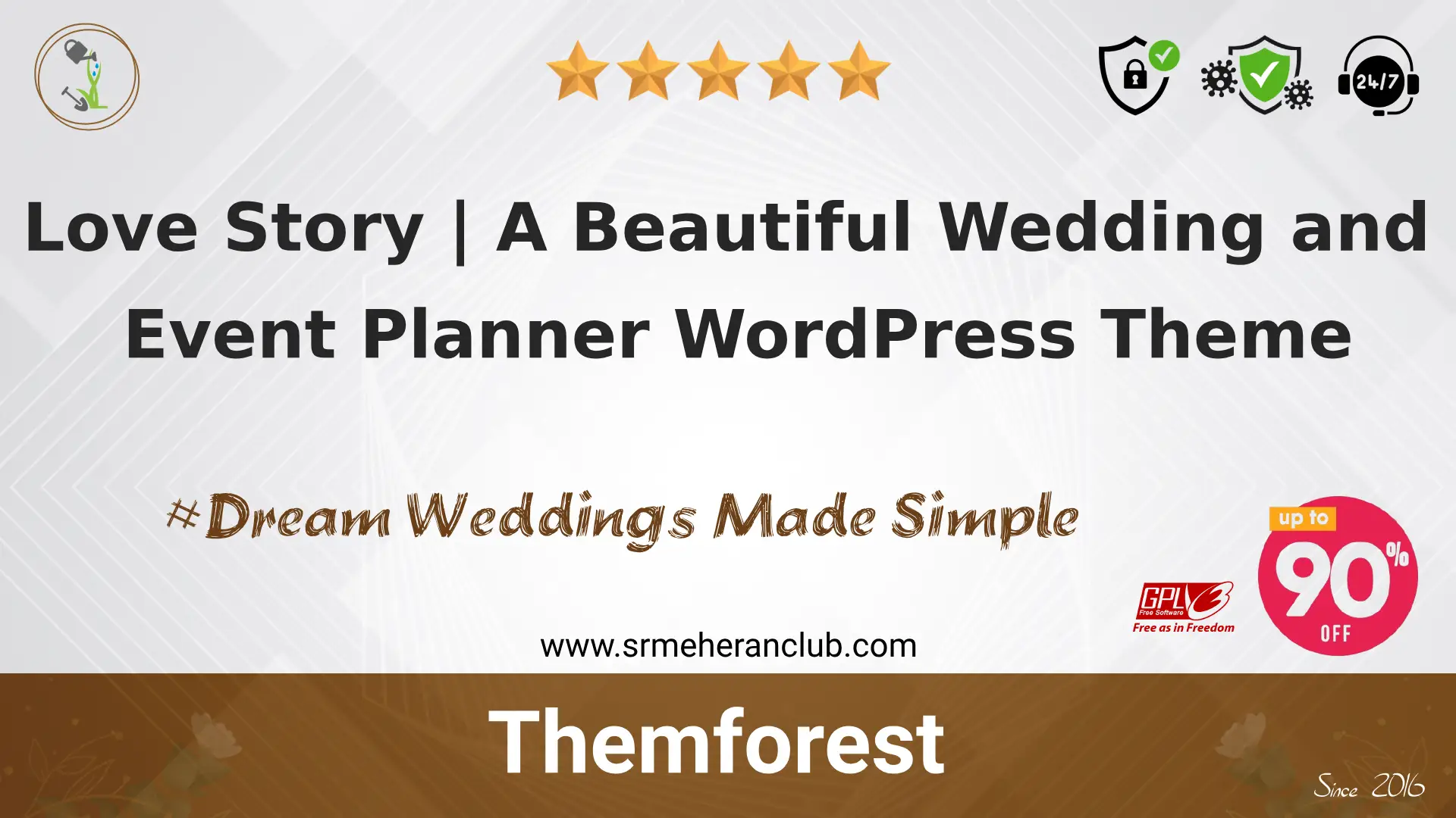 Love Story | A Beautiful Wedding and Event Planner WordPress Theme