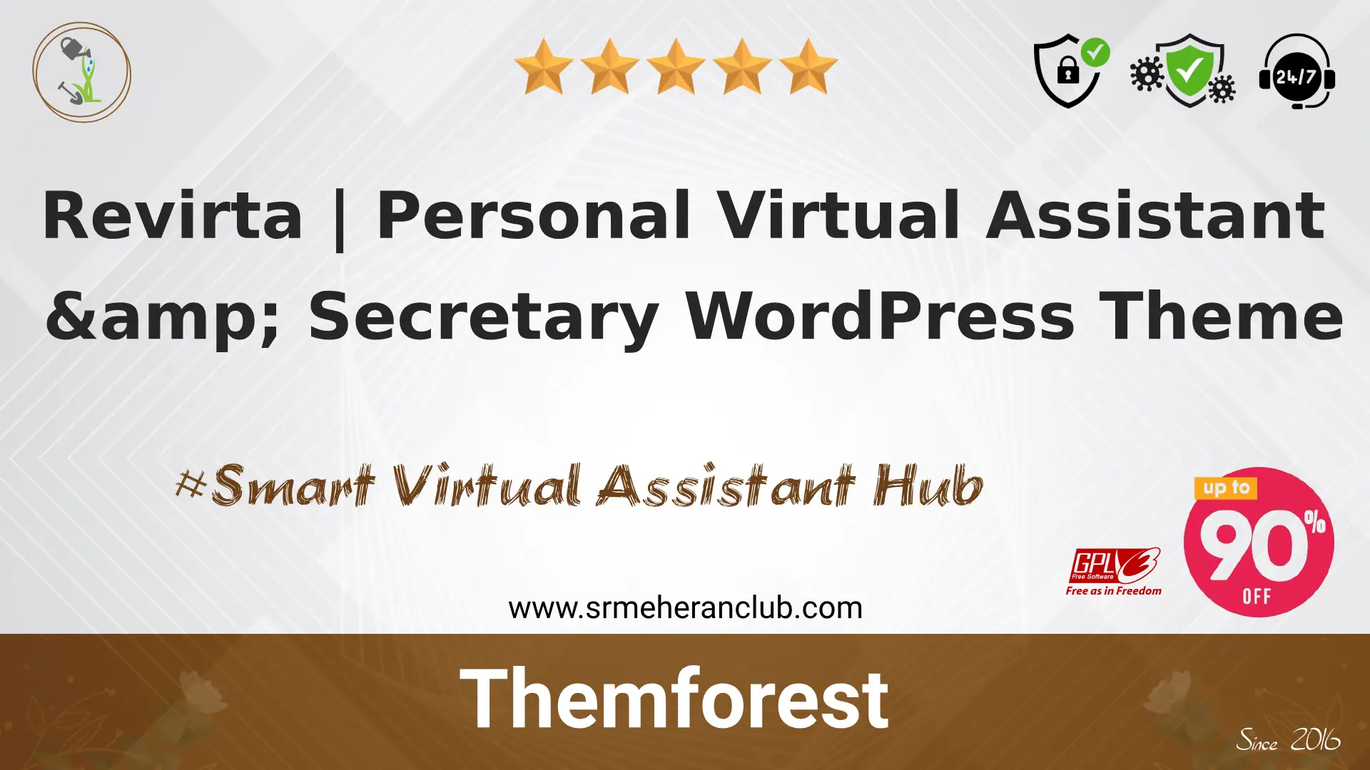 Revirta | Personal Virtual Assistant & Secretary WordPress Theme — Theme by Themeforest