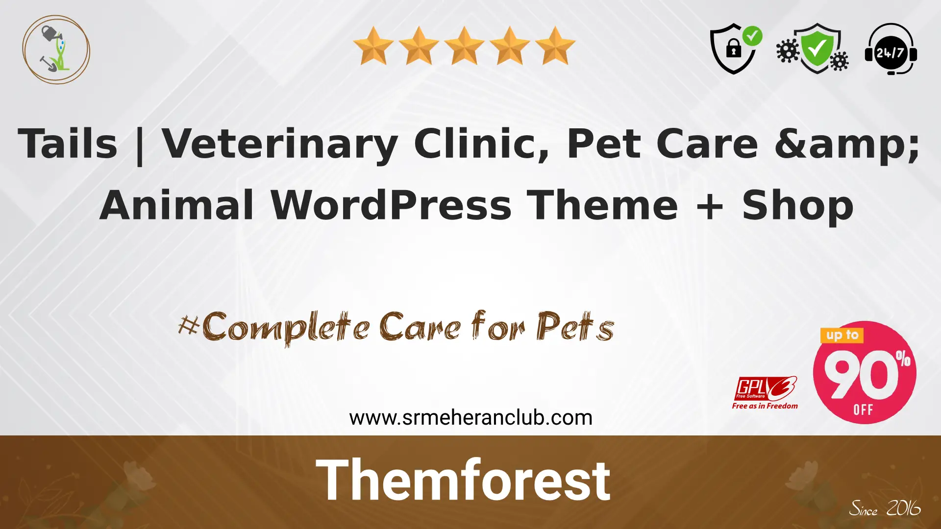 Tails | Veterinary Clinic, Pet Care & Animal WordPress Theme + Shop
