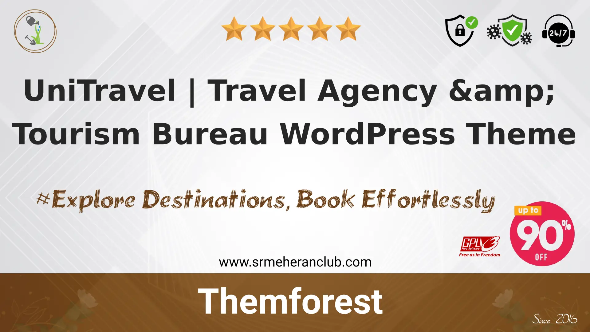 UniTravel | Travel Agency & Tourism Bureau WordPress Theme — Theme by Themeforest