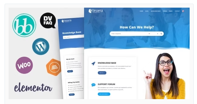Tessera - Knowledge Base & Support Forum WordPress Theme
