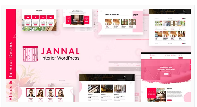Jannal - Curtains & Doors WordPress Theme