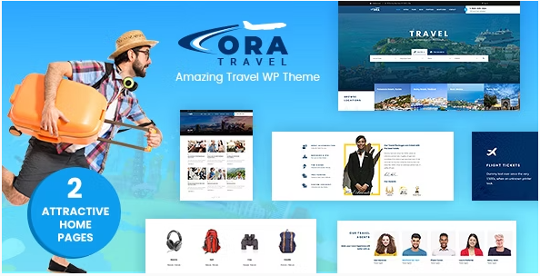 Product Image - Ora – Travel Booking WordPress Theme
