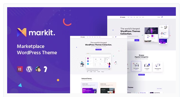 Markite - Digital Marketplace WooCommerce WordPress Theme