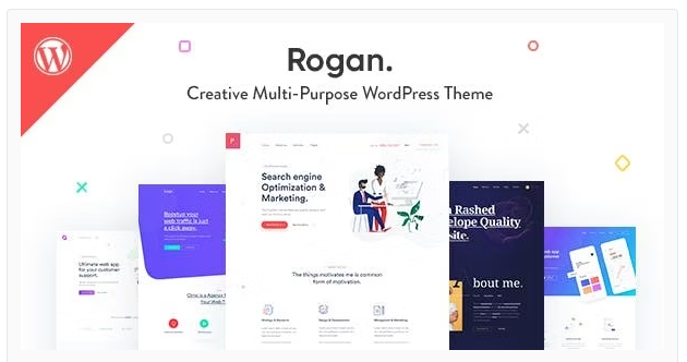 Rogan - Creative Multipurpose WordPress Theme for Agency, Saas, Portfolio 1.8.3