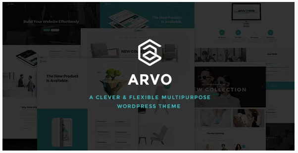 Product Image - Arvo – A Clever & Flexible Multipurpose WordPress Theme