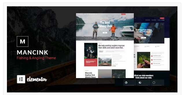 Product Image - Mancink – Fishing & Angling Club WordPress Theme