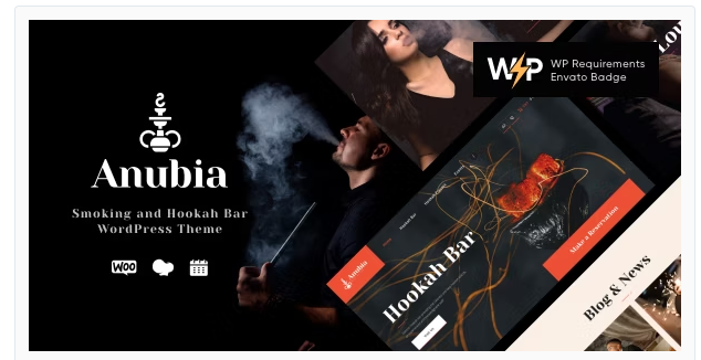 Product Image - Anubia | Smoking and Hookah Bar WordPress Theme