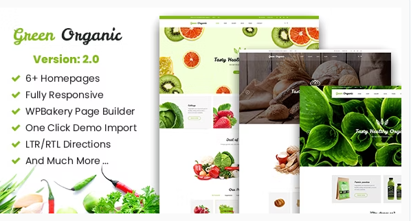 Greenorganic - WooCommerce WordPress Theme