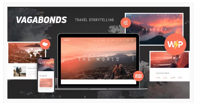 Vagabonds | Personal Travel & Lifestyle Blog WordPress Theme