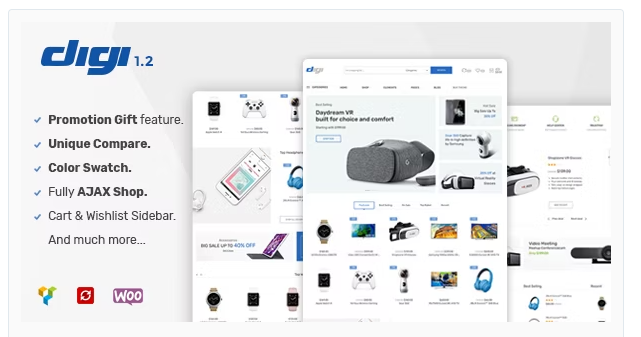 Digi - Electronics Store WooCommerce Theme