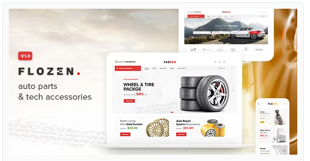 Flozen - WooCommerce AJAX WordPress RTL Theme