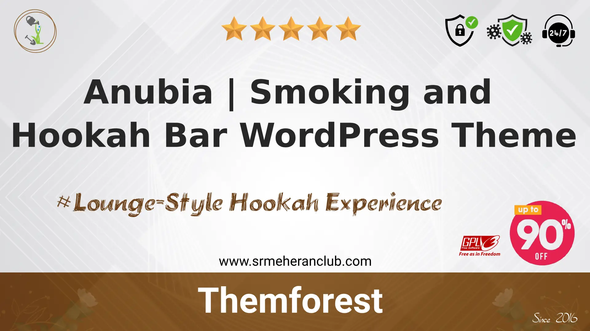 Anubia | Smoking and Hookah Bar WordPress Theme — Theme by Themeforest