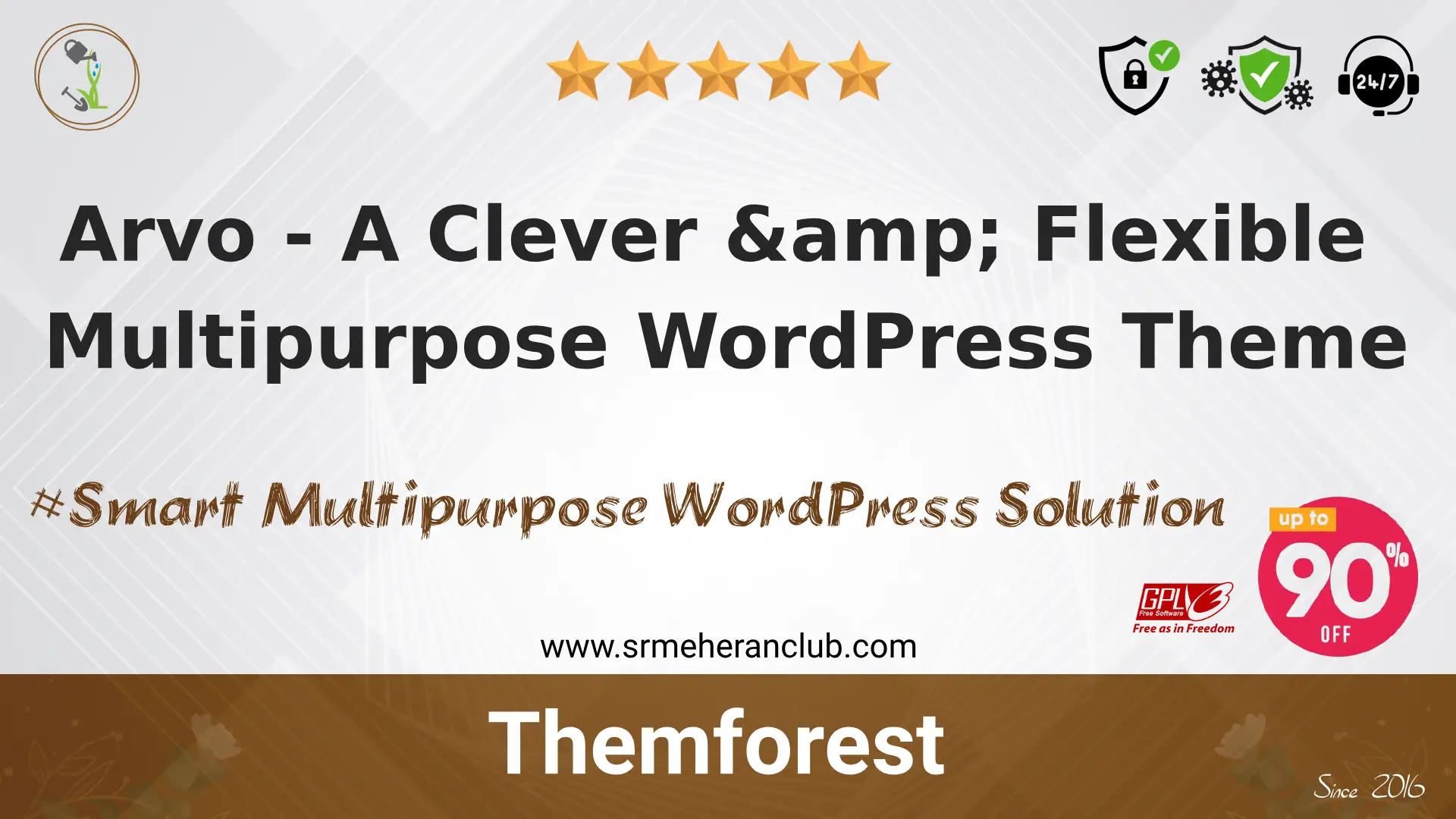 Arvo – A Clever & Flexible Multipurpose WordPress Theme — Theme by Themeforest