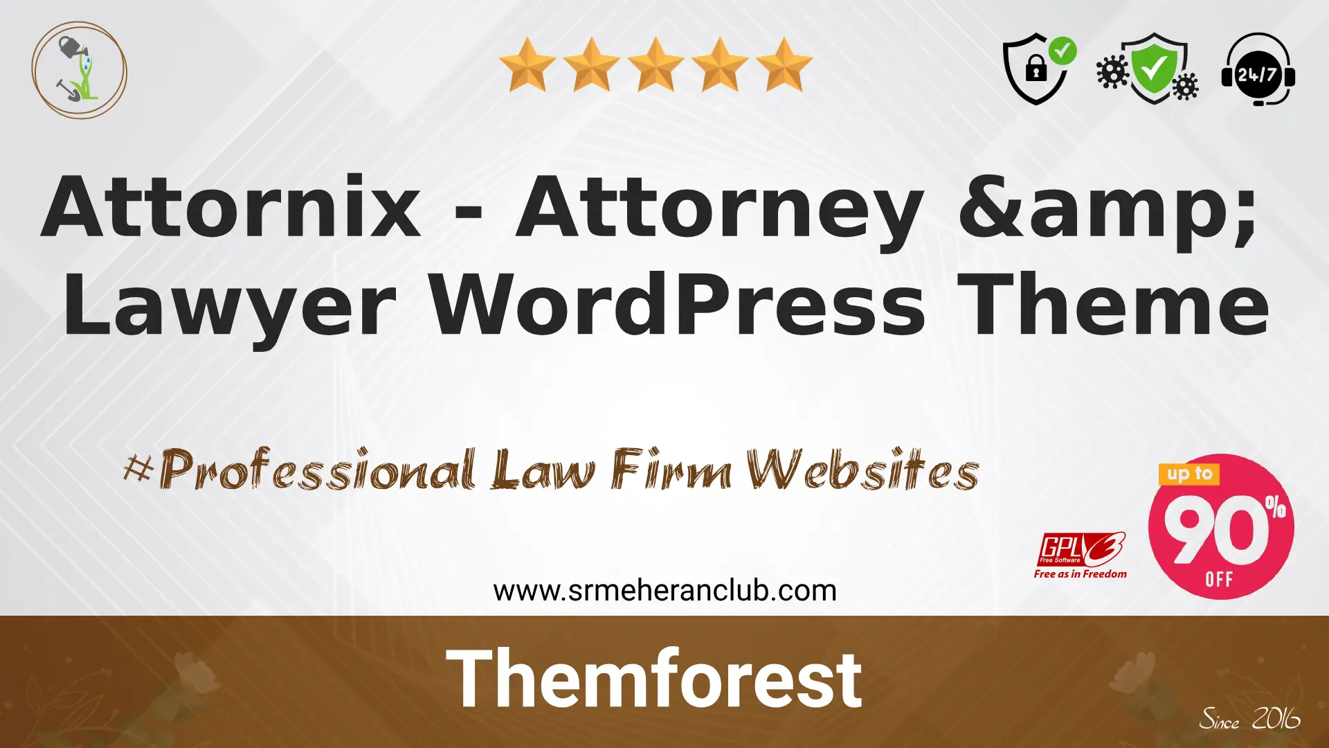 Attornix – Attorney & Lawyer WordPress Theme — Theme by Themeforest