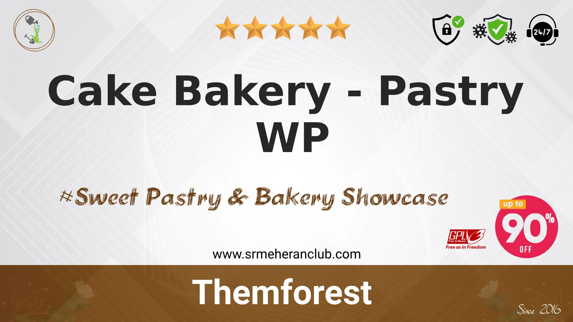 Cake Bakery – Pastry WP — Theme by Themeforest
