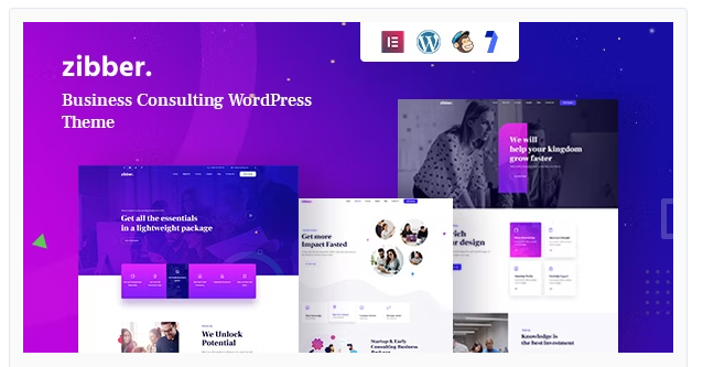Zibber - Consulting Business WordPress Theme + RTL 1.2.3