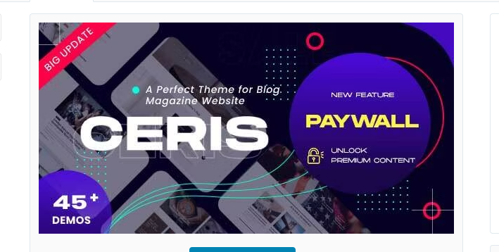 Ceris – Ecommerce Magazine WordPress Theme