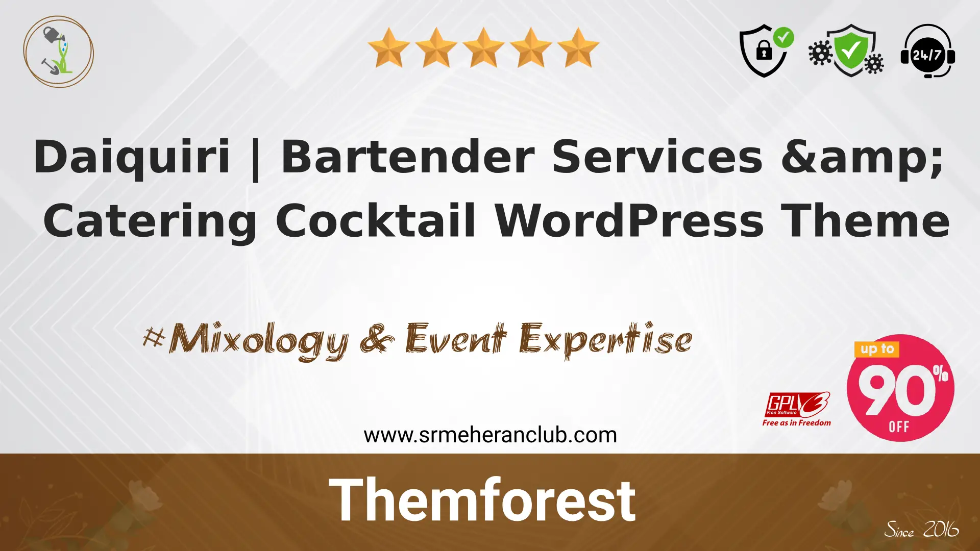 Daiquiri | Bartender Services & Catering Cocktail WordPress Theme — Theme by Themeforest