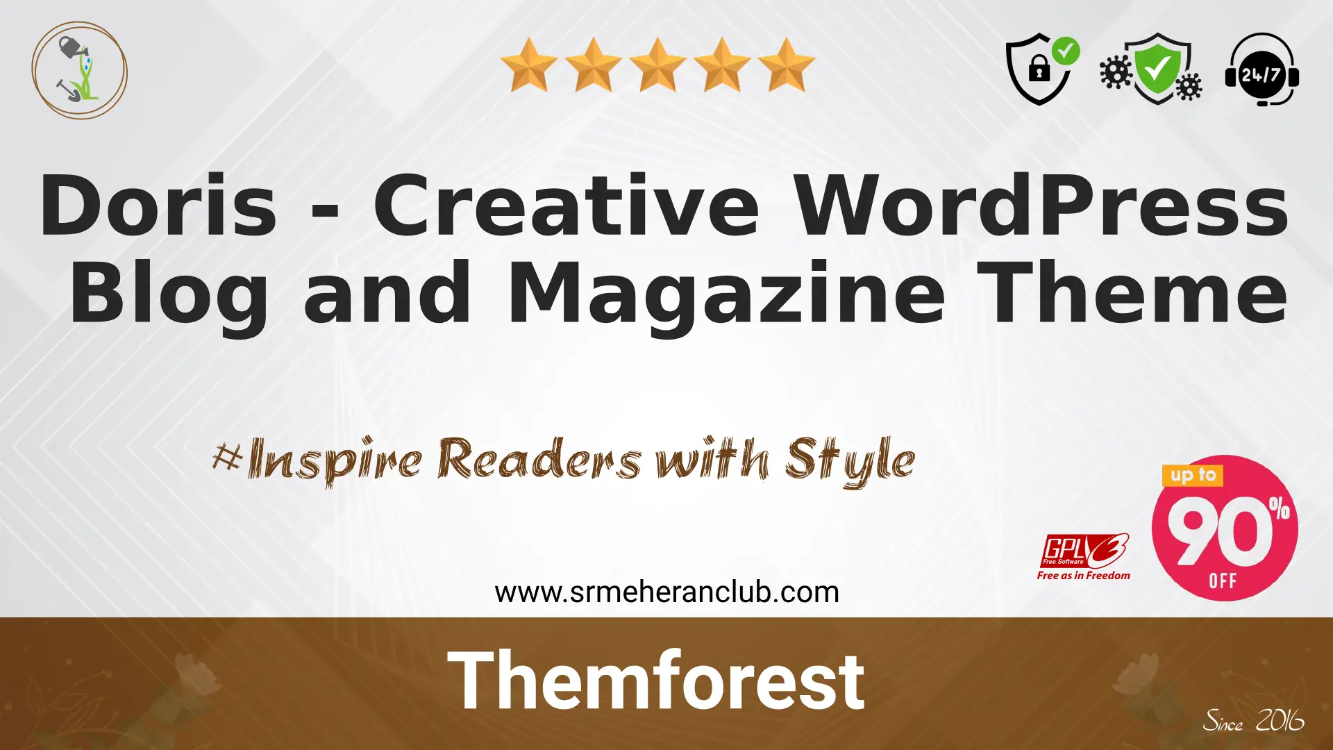 Doris – Creative WordPress Blog and Magazine Theme — Theme by Themeforest