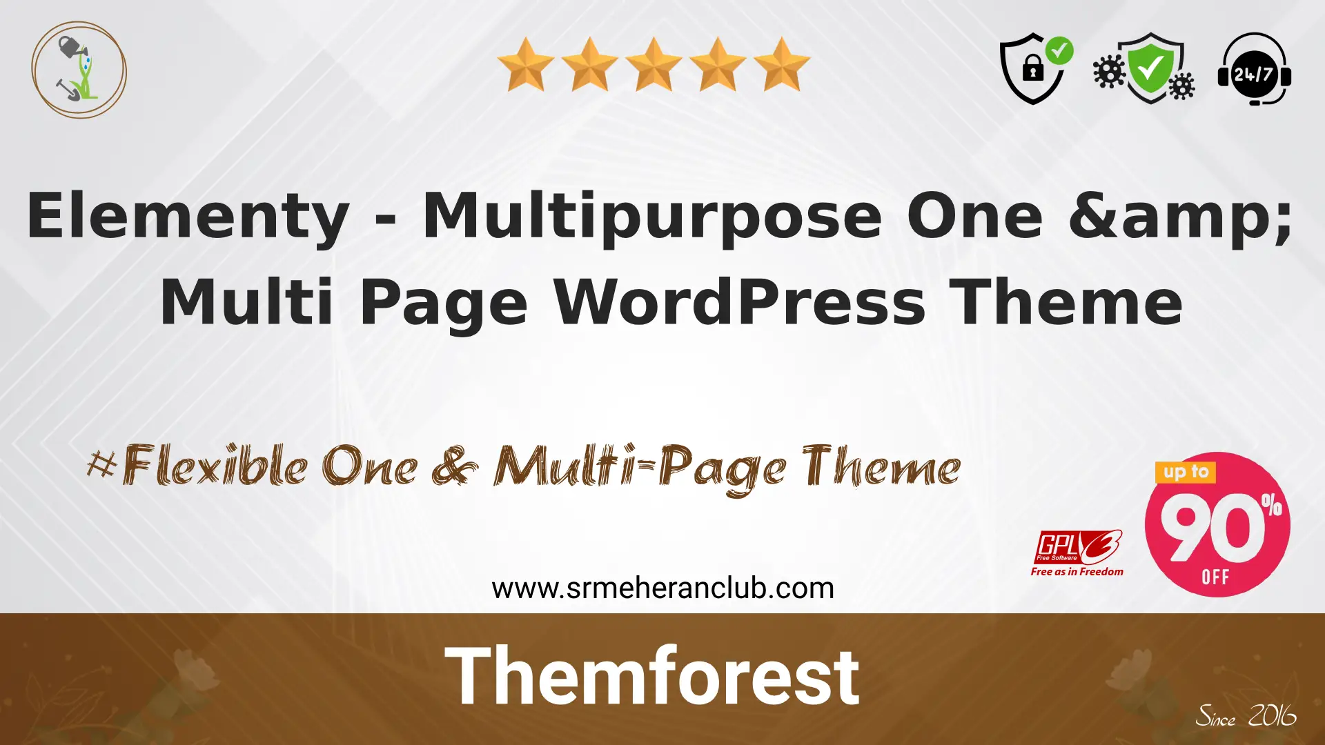 Elementy – Multipurpose One & Multi Page WordPress Theme — Theme by Themeforest
