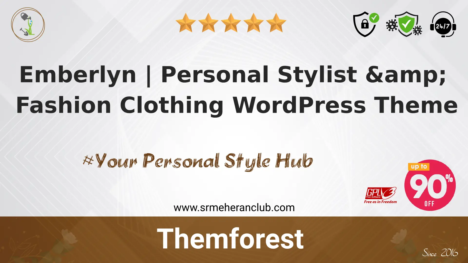 Emberlyn | Personal Stylist & Fashion Clothing WordPress Theme — Theme by Themeforest