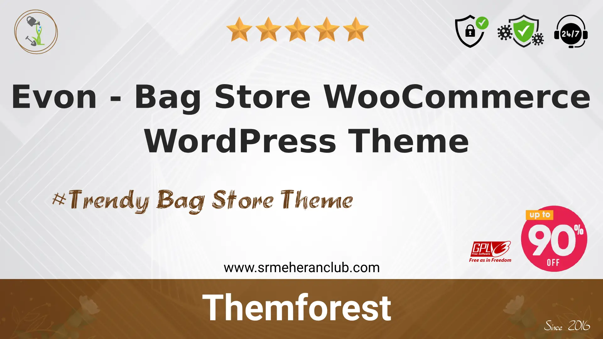 Evon – Bag Store WooCommerce WordPress Theme — Theme by Themeforest