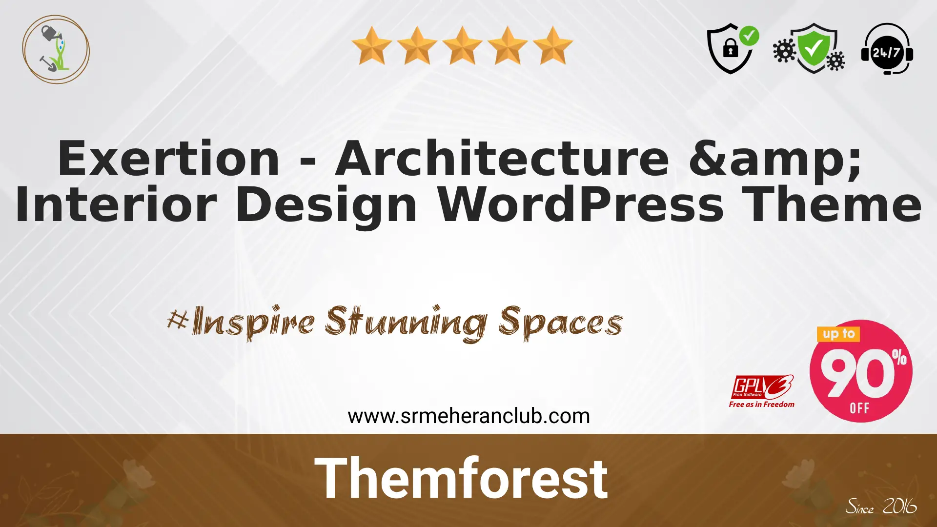 Exertion – Architecture & Interior Design WordPress Theme — Theme by Themeforest