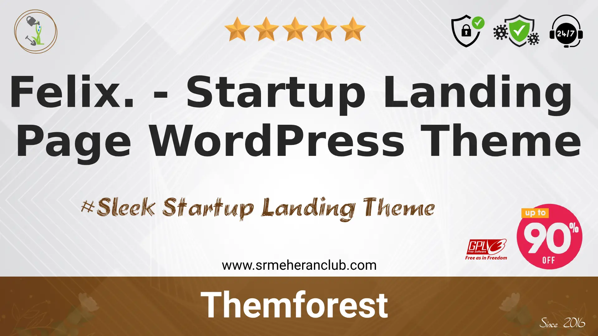 Felix. – Startup Landing Page WordPress Theme — Theme by Themeforest