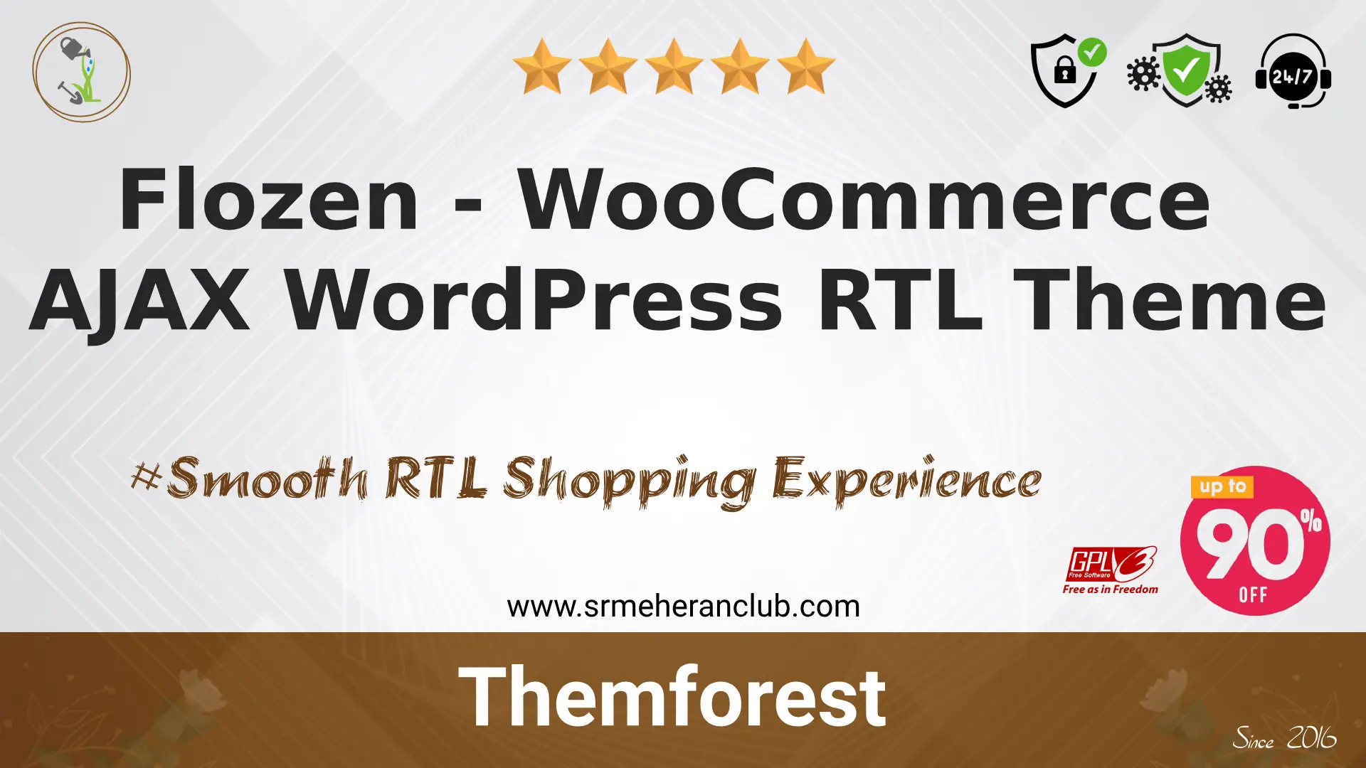 Flozen – WooCommerce AJAX WordPress RTL Theme — Theme by Themeforest
