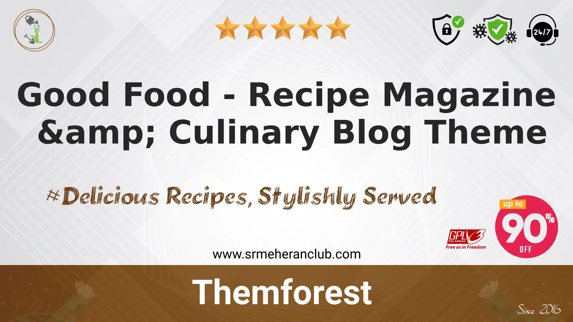 Good Food – Recipe Magazine & Culinary Blog Theme — Theme by Themeforest