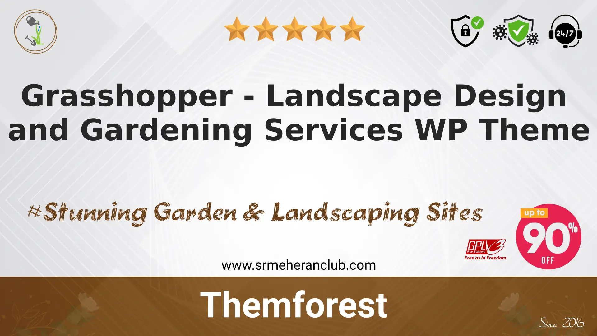 Grasshopper – Landscape Design and Gardening Services WP Theme — Theme by Themeforest