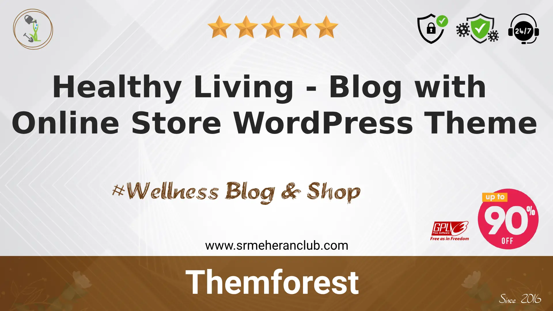 Healthy Living – Blog with Online Store WordPress Theme — Theme by Themeforest